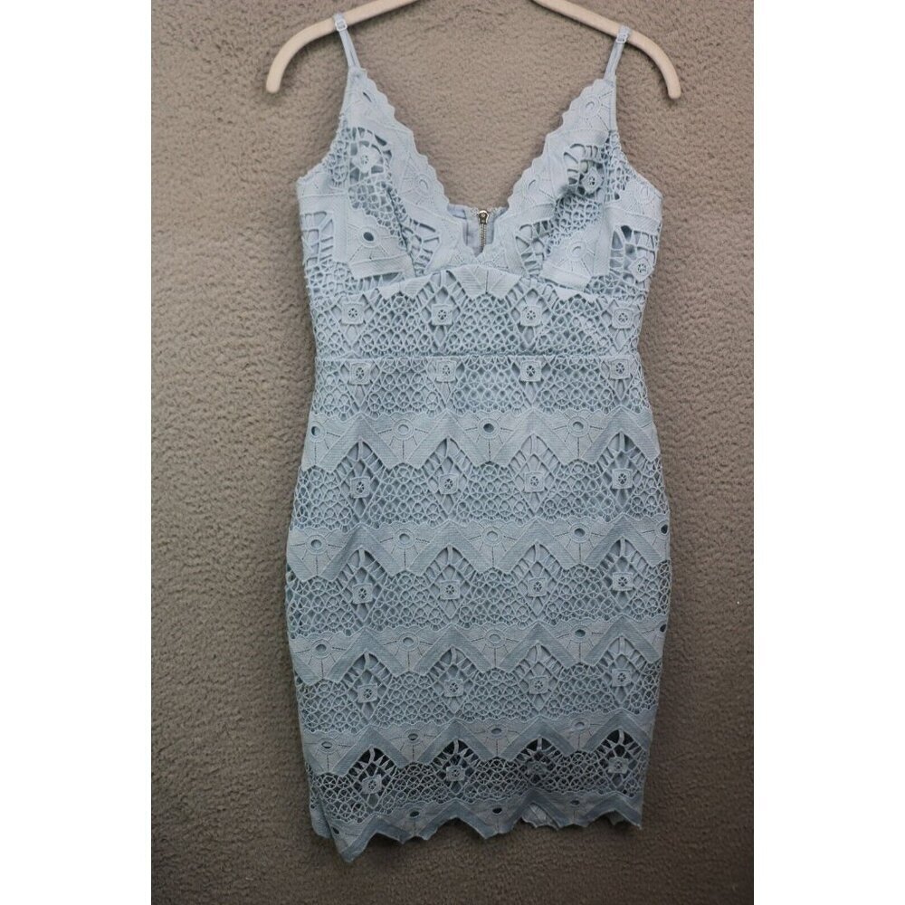 LuLu's Sway Away Lace Empire Waist Dress-Adj. Straps-Small-Lined-Cottagecore
